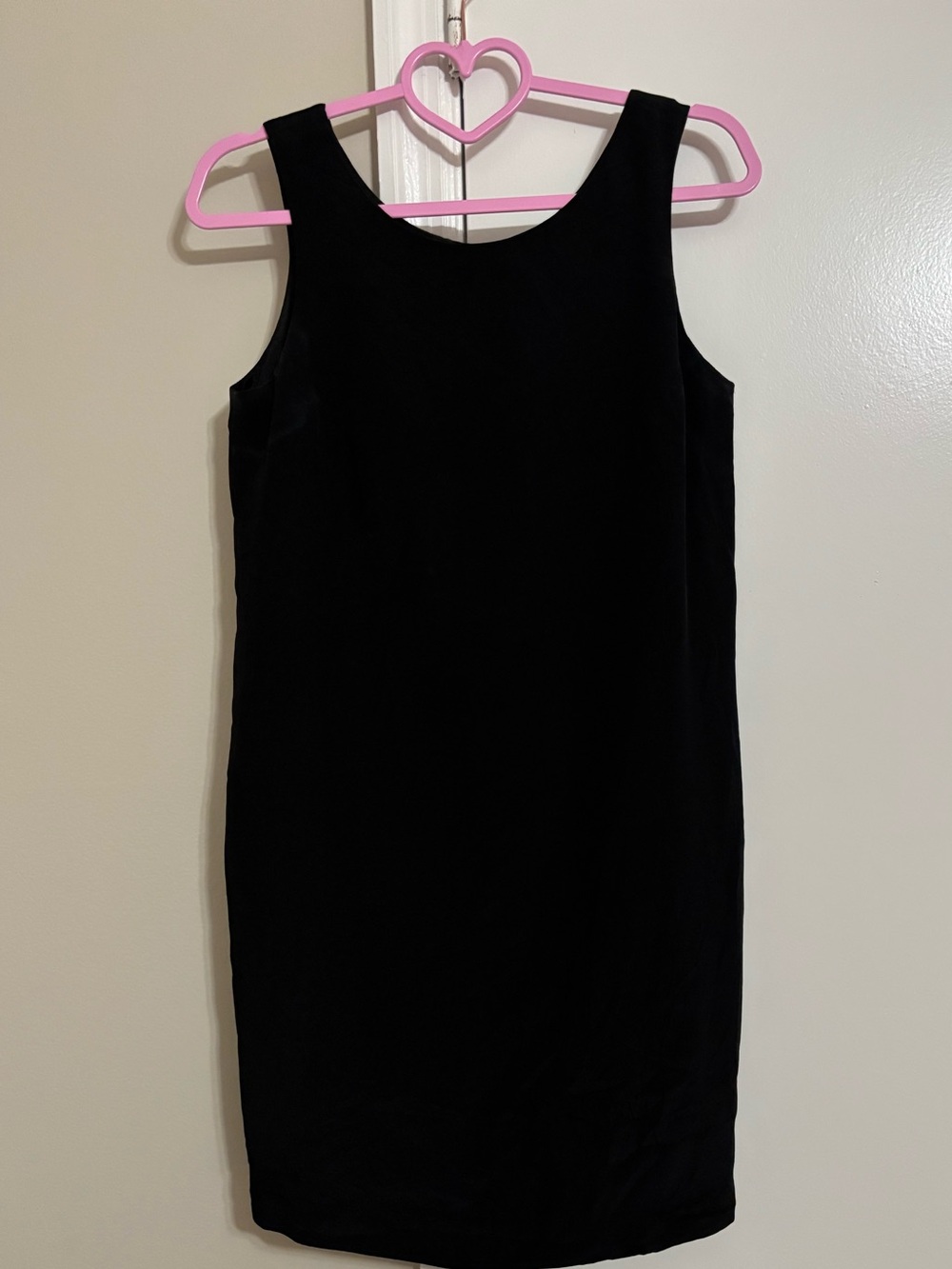 Reed Scranton Sleek Black Sleeveless Shift Dress - Women's size 6